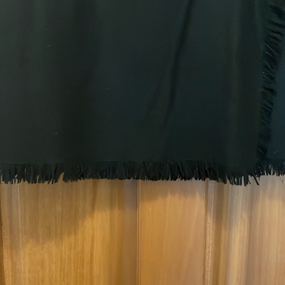 Black fringe wrap skirt - Picture 3 of 6